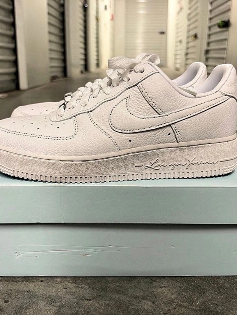 Drake Nike Air Force 1 Low Sneakers White US 7.5